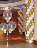 Украшение свадьбы шарами Киев